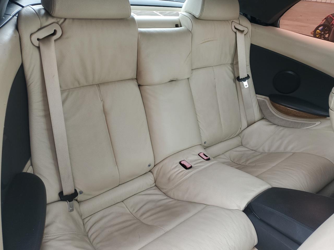 2007 Bmw 650 I White vin: WBAEK13517CN84217