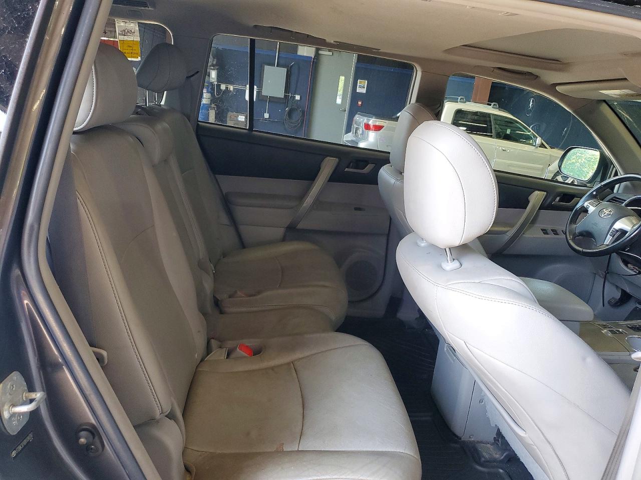 2011 Toyota Highlander Se Gray vin: 5TDBK3EH0BS090382