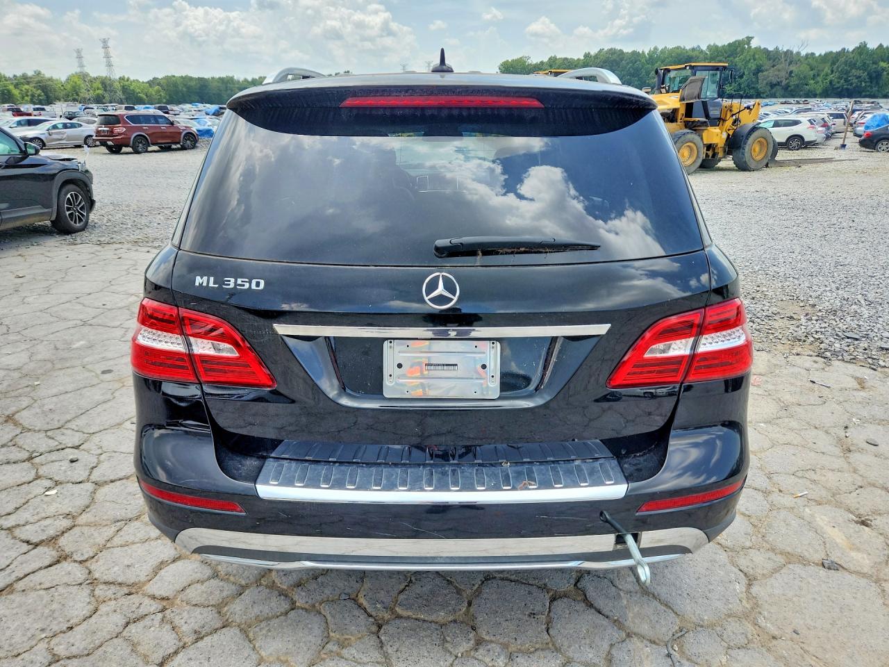 2013 Mercedes-benz Ml 350 Black vin: 4JGDA5JB9DA104610