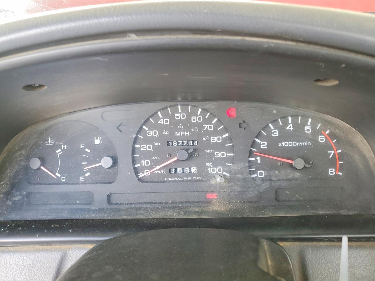 1997 Niss Truck Xe Red vin: 1N6SD16S4VC315348