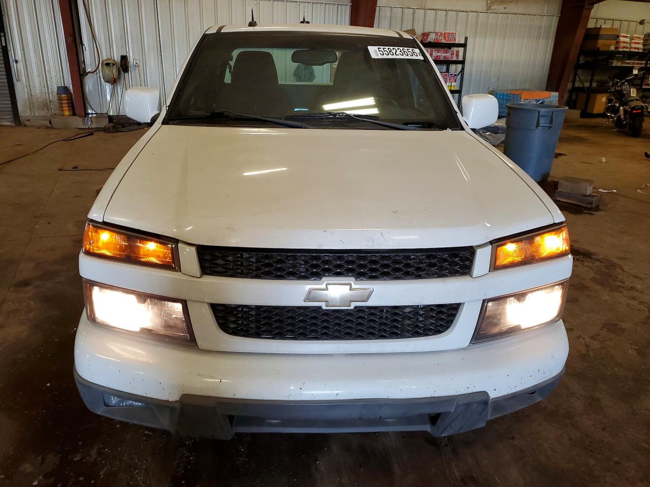 2012 Chevrolet Colorado White vin: 1GCESBF93C8151261