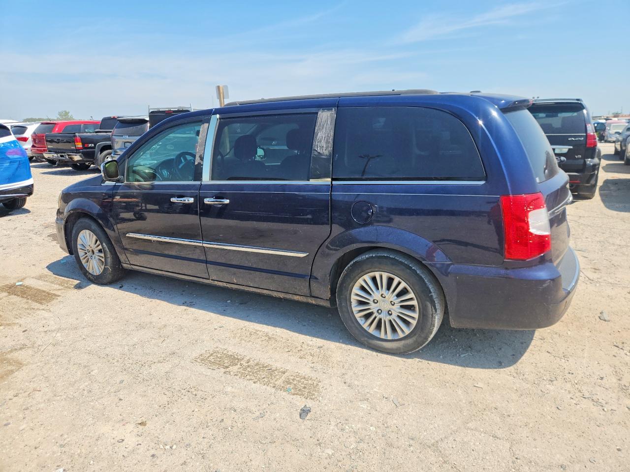 2012 Chrysler Town & Country Touring L Синий vin: 2C4RC1CG9CR339024