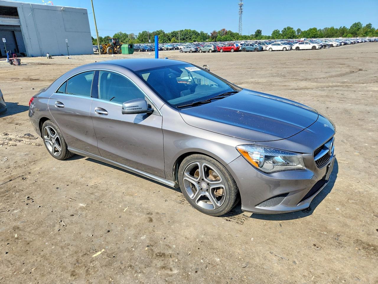 2014 Mercedes-benz Cla 250 4matic Gray vin: WDDSJ4GB1EN117221