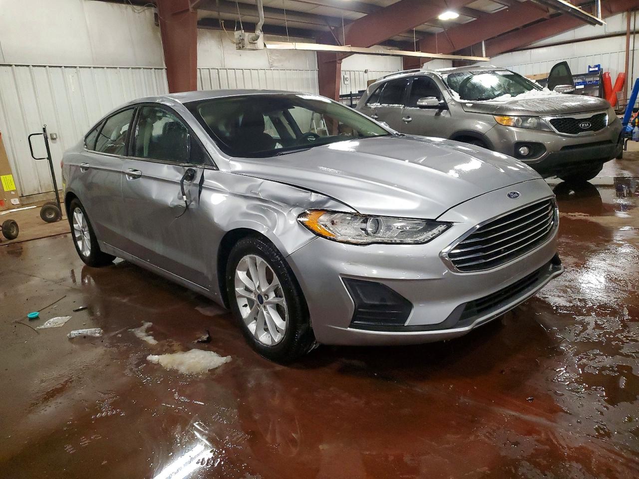 2020 Ford Fusion Se Red vin: 3FA6P0HDXLR107631