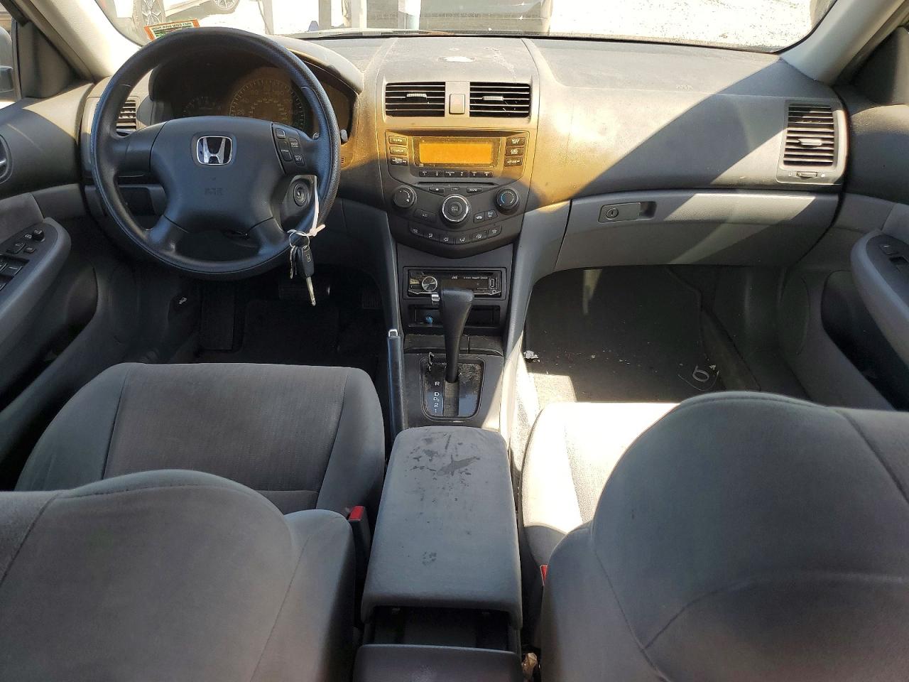 2003 Honda Accord Lx Gray vin: 1HGCM56313A026395
