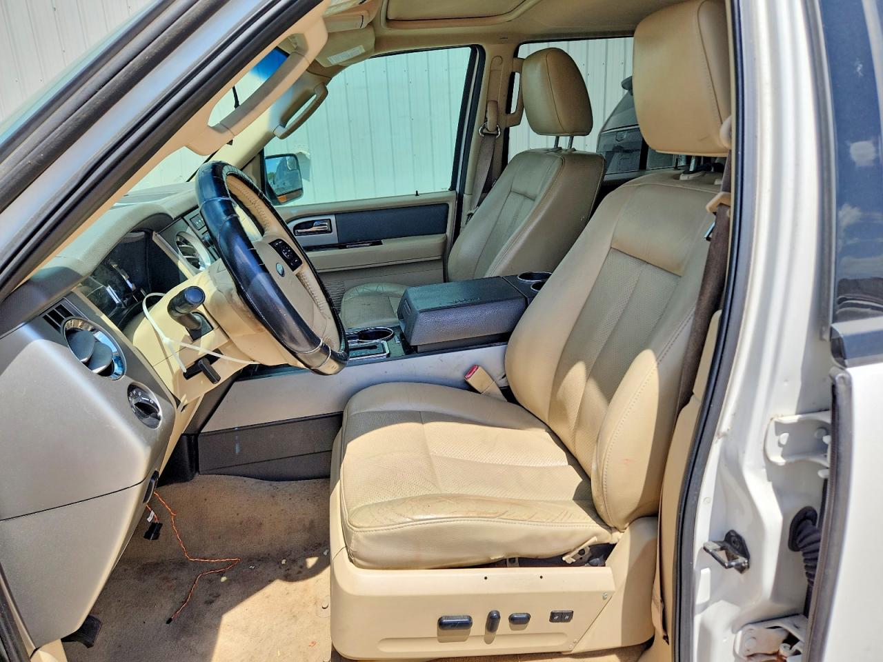 2013 Ford Expedition El Xlt White vin: 1FMJK1H58DEF26949