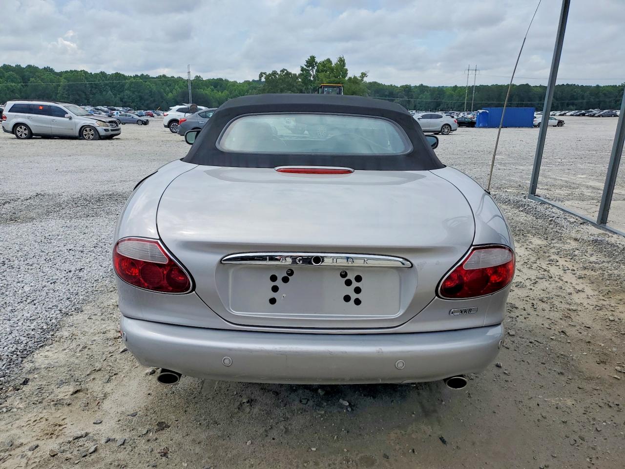 2003 Jaguar Xk8 Серебряный vin: SAJDA42C632A33563