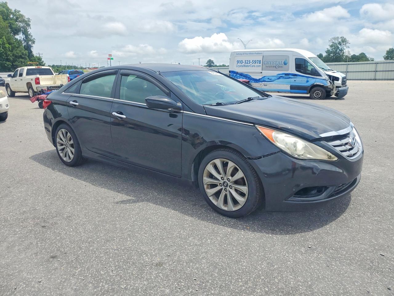 2011 Hyundai Sonata Se Black vin: 5NPEC4AC4BH229851