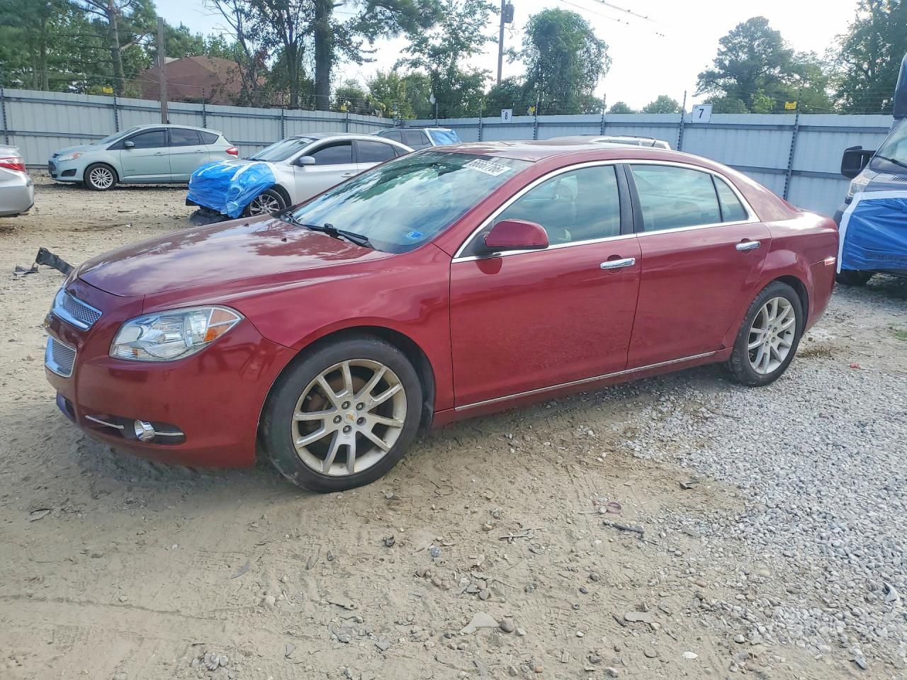 2011 Chevrolet Malibu Ltz Red vin: 1G1ZE5E17BF257348