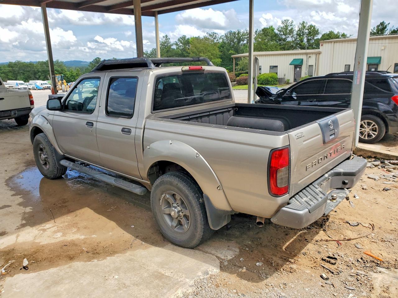 2004 Nissan Frontier Crew Cab Xe V6 Silver vin: 1N6ED27TX4C410702