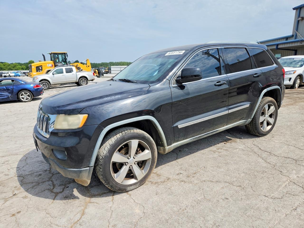 2011 Jeep Grand Cherokee Laredo Black vin: 1J4RR4GG2BC612011