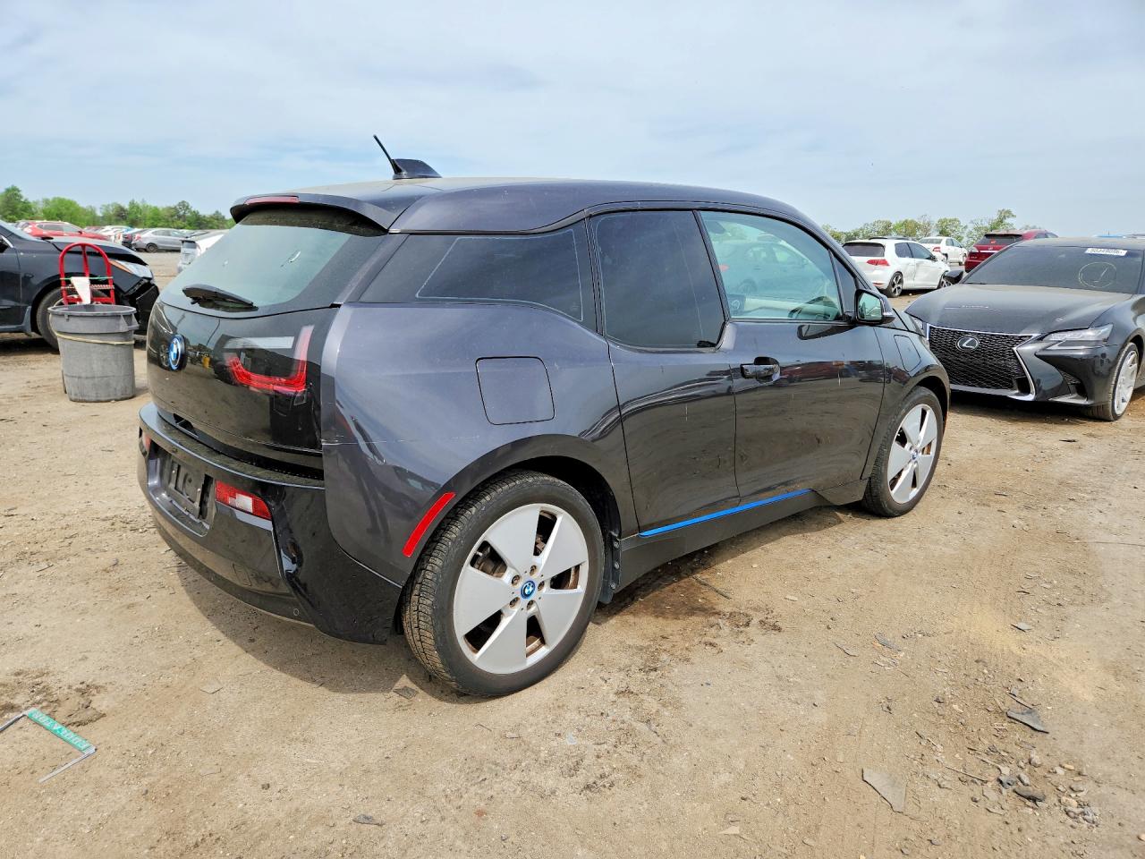 2015 Bmw I3 Rex Black vin: WBY1Z4C52FV277879