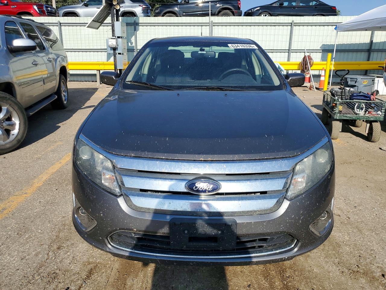 2012 Ford Fusion Sel Gray vin: 3FAHP0JA4CR421879