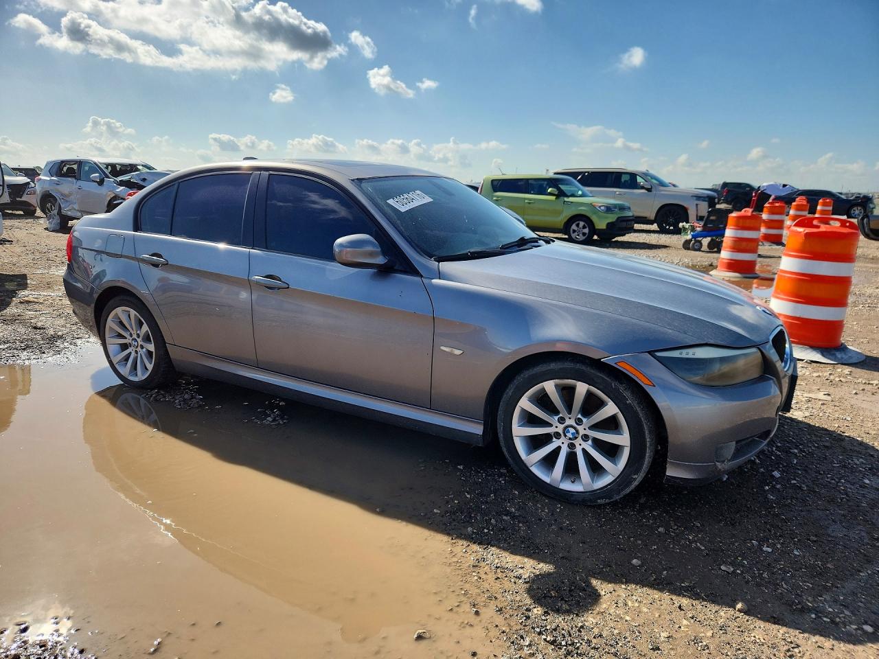 2011 Bmw 328 I Sulev Gray vin: WBAPH5G52BNM73147