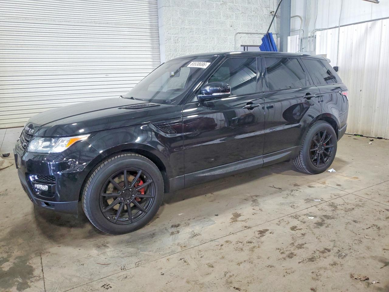 2015 Land Rover Range Rover Sport Hse Black vin: SALWR2VFXFA626577