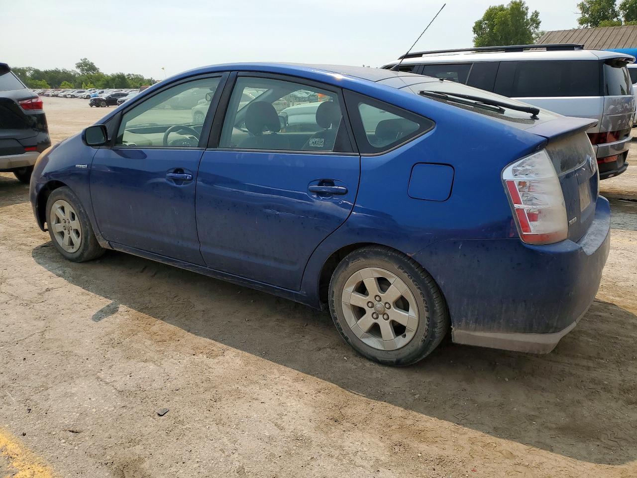 2008 Toyota Prius Base Blue vin: JTDKB20U887781807