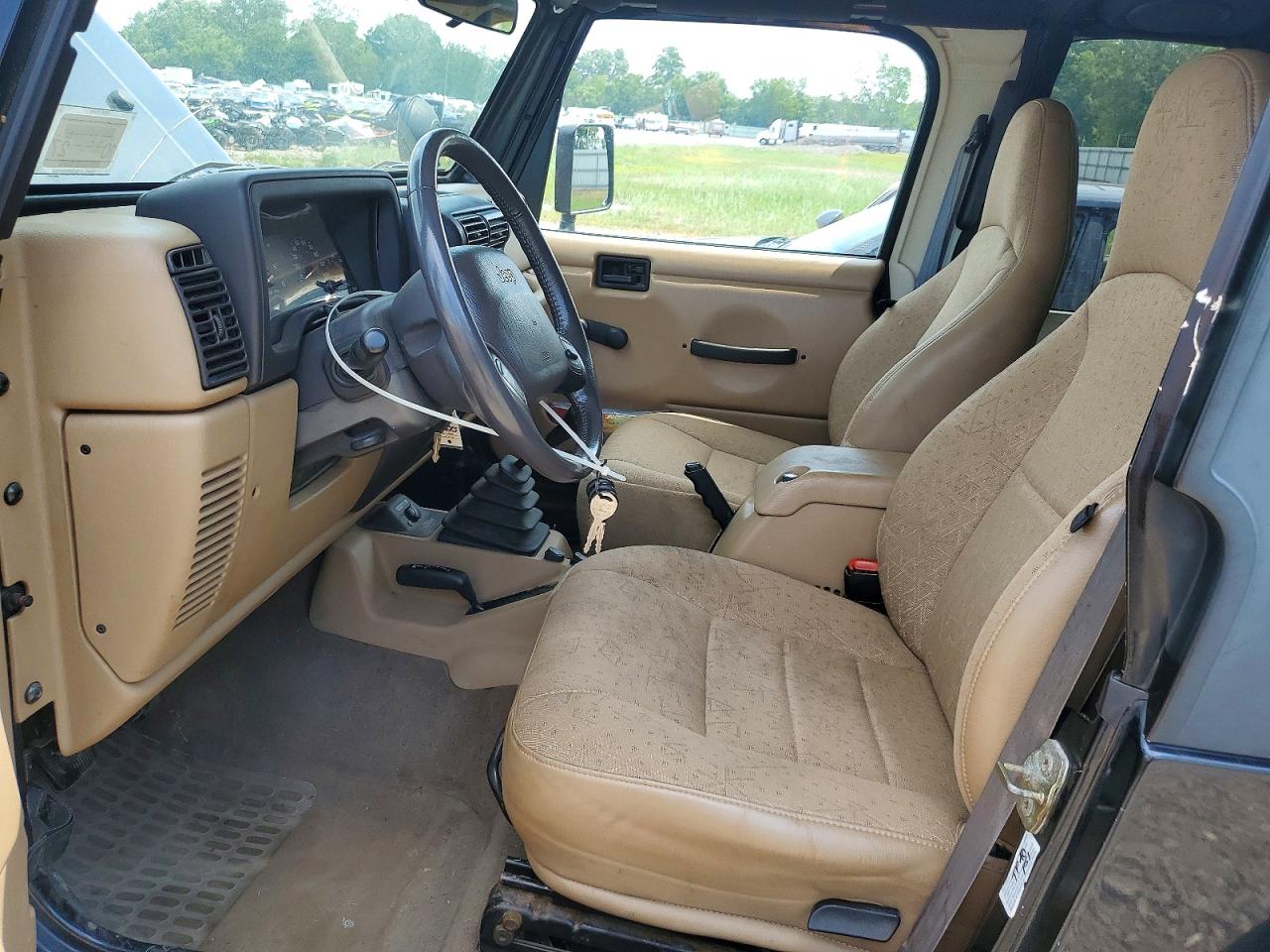 2001 Jeep Wrangler / Tj Sport Black vin: 1J4FA49S01P304774