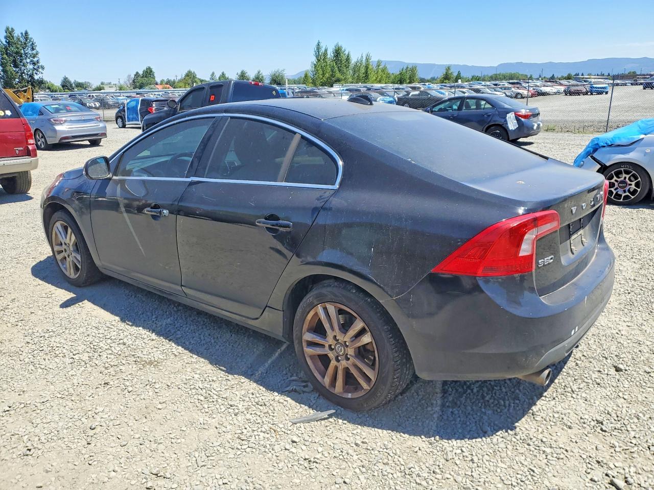 2012 Volvo S60 T5 Black vin: YV1622FS7C2110734