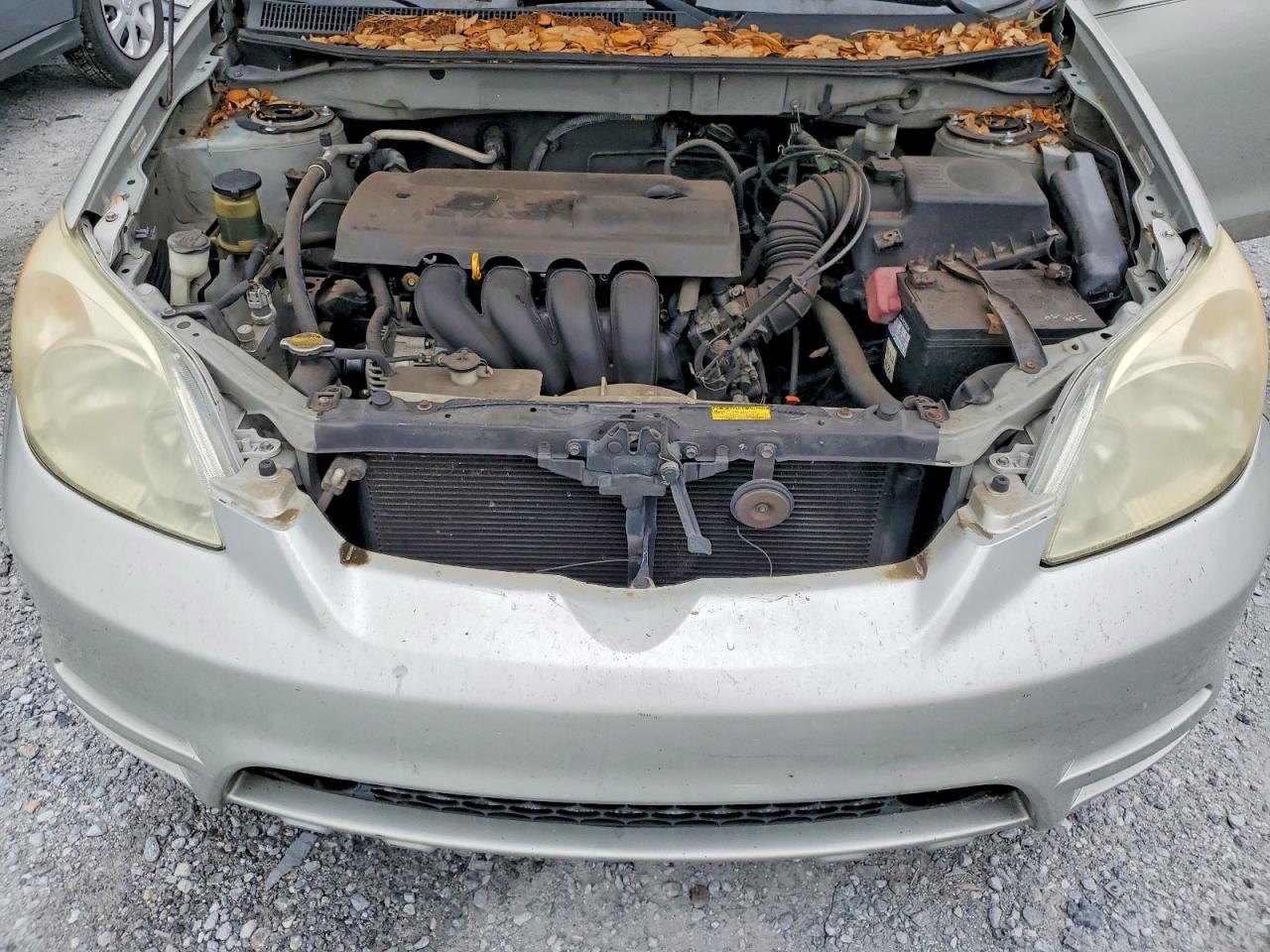 2003 Toyota Corolla Matrix Xr Silver vin: 2T1KR32E73C093635