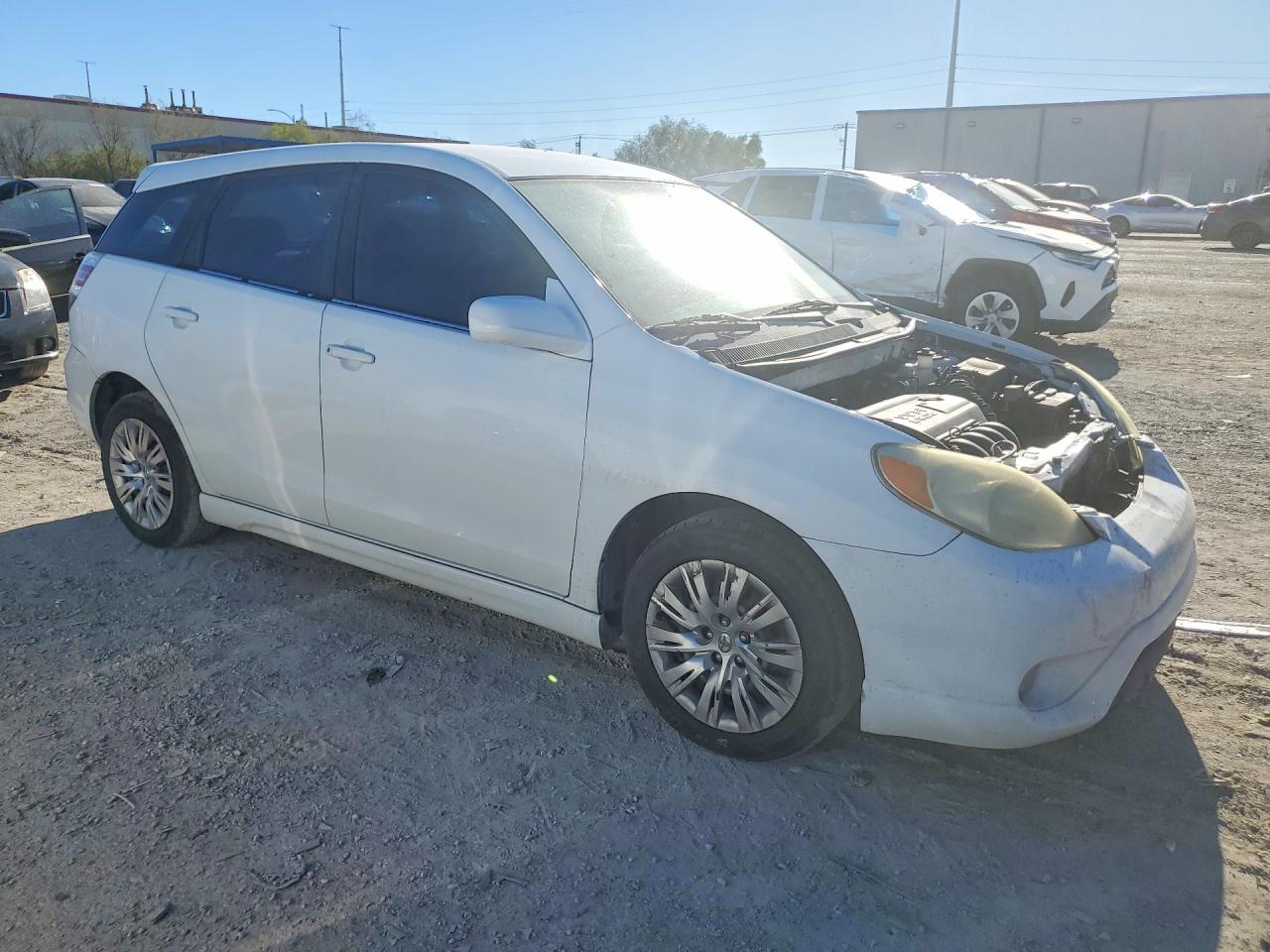 2005 Toyota Matrix Xr Белый vin: 2T1KR32E65C464464