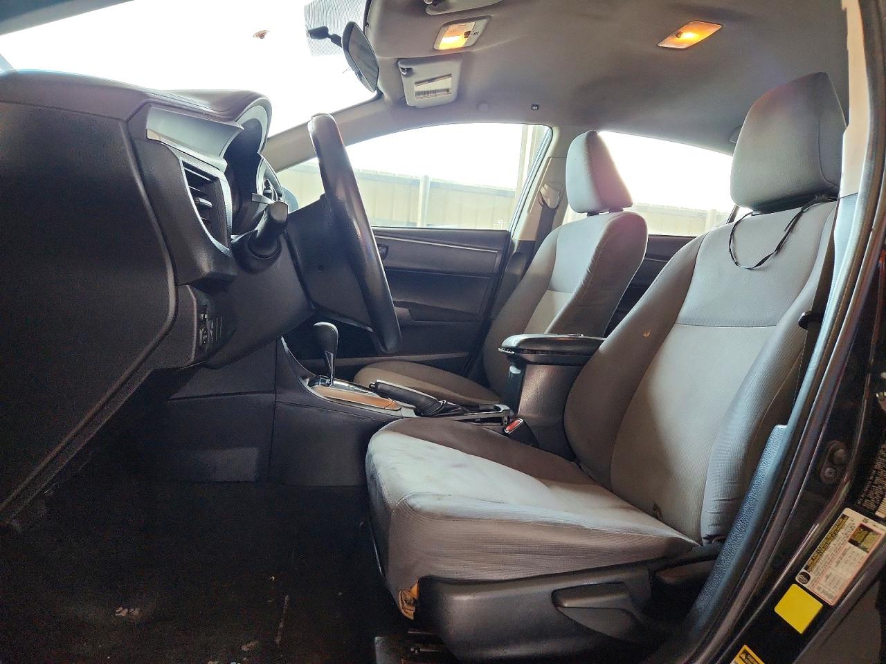 2014 Toyota Corolla L Black vin: 2T1BURHEXEC198374