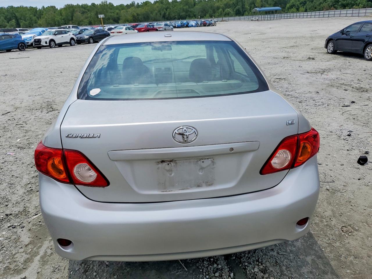 2010 Toyota Corolla Le Silver vin: 2T1BU4EE3AC290945