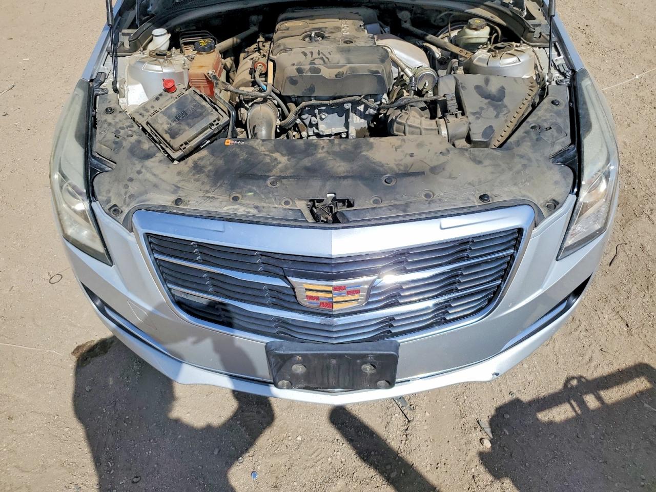 2016 Cadillac Ats Silver vin: 1G6AA5RX7G0193341