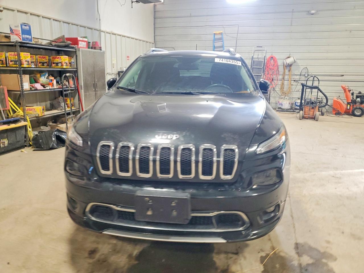 2014 Jeep Cherokee Latitude Black vin: 1C4PJMCS5EW317955