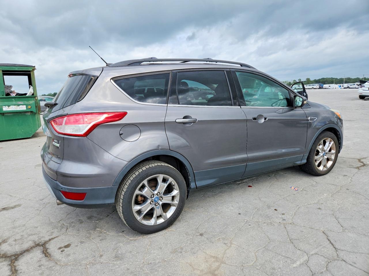 2013 Ford Escape Sel Gray vin: 1FMCU0HX1DUA04555