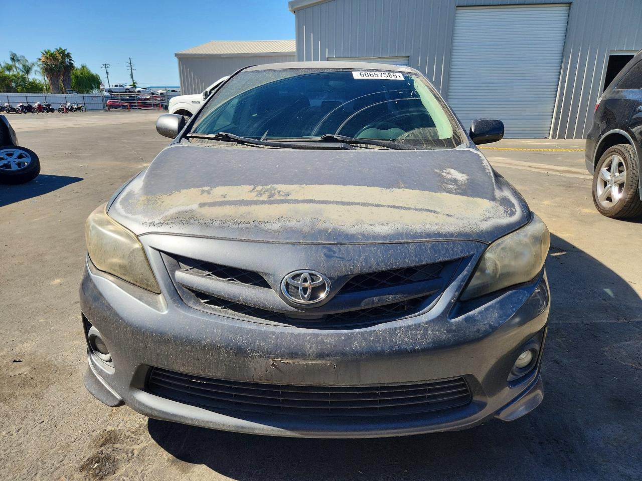 2011 Toyota Corolla S Gray vin: 2T1BU4EEXBC552395