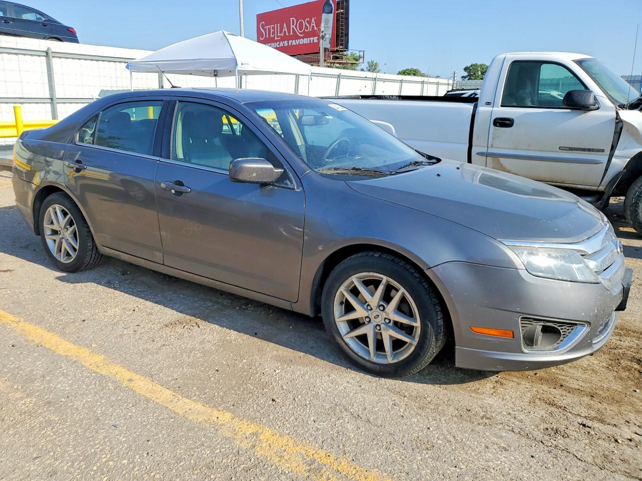 2012 Ford Fusion Sel Gray vin: 3FAHP0JA4CR421879