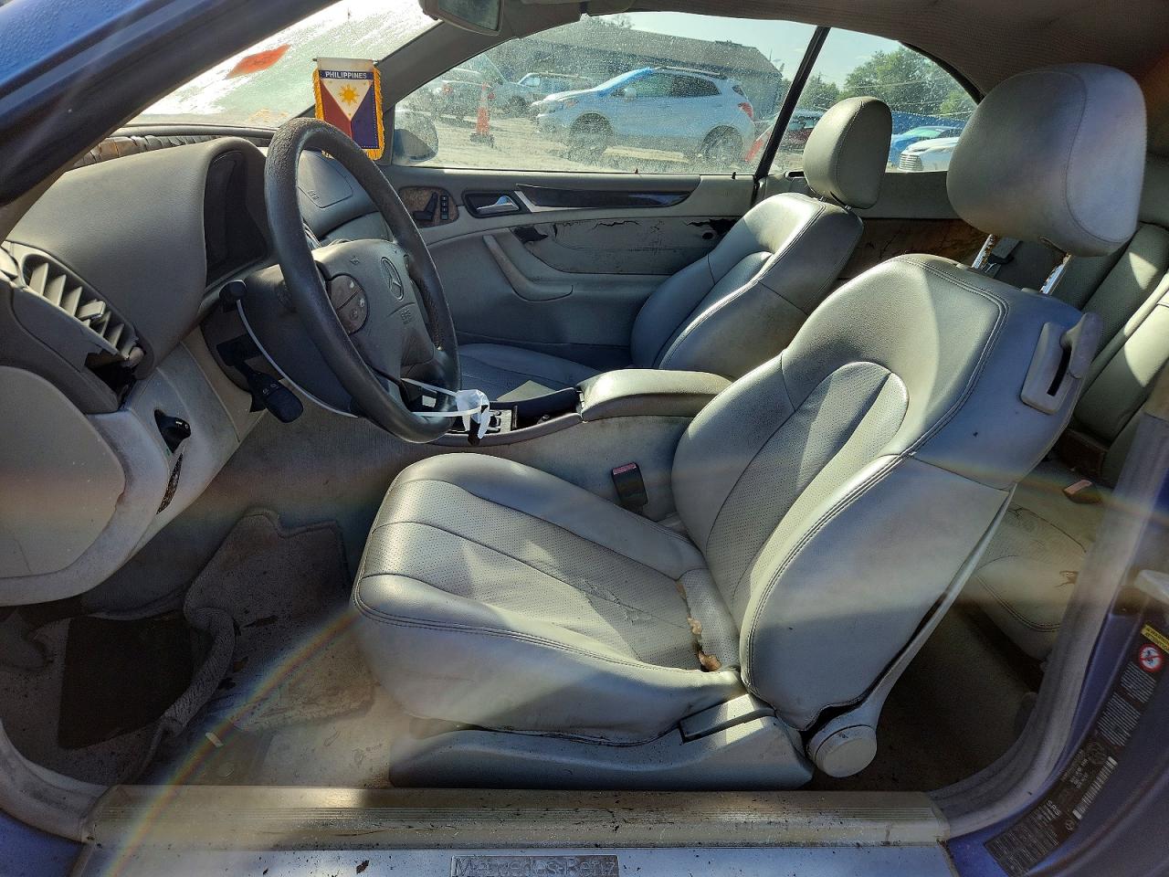 2001 Mercedes-benz Clk 320 Blue vin: WDBLK65G21T060473