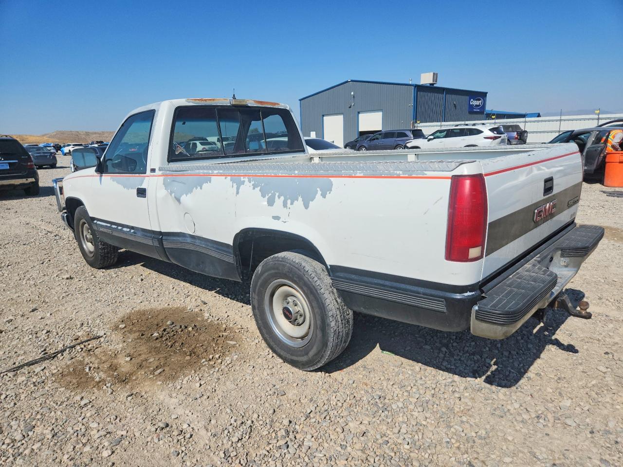 1990 Gmc Sierra C2500 White vin: 1GTFC24KXLZ512874