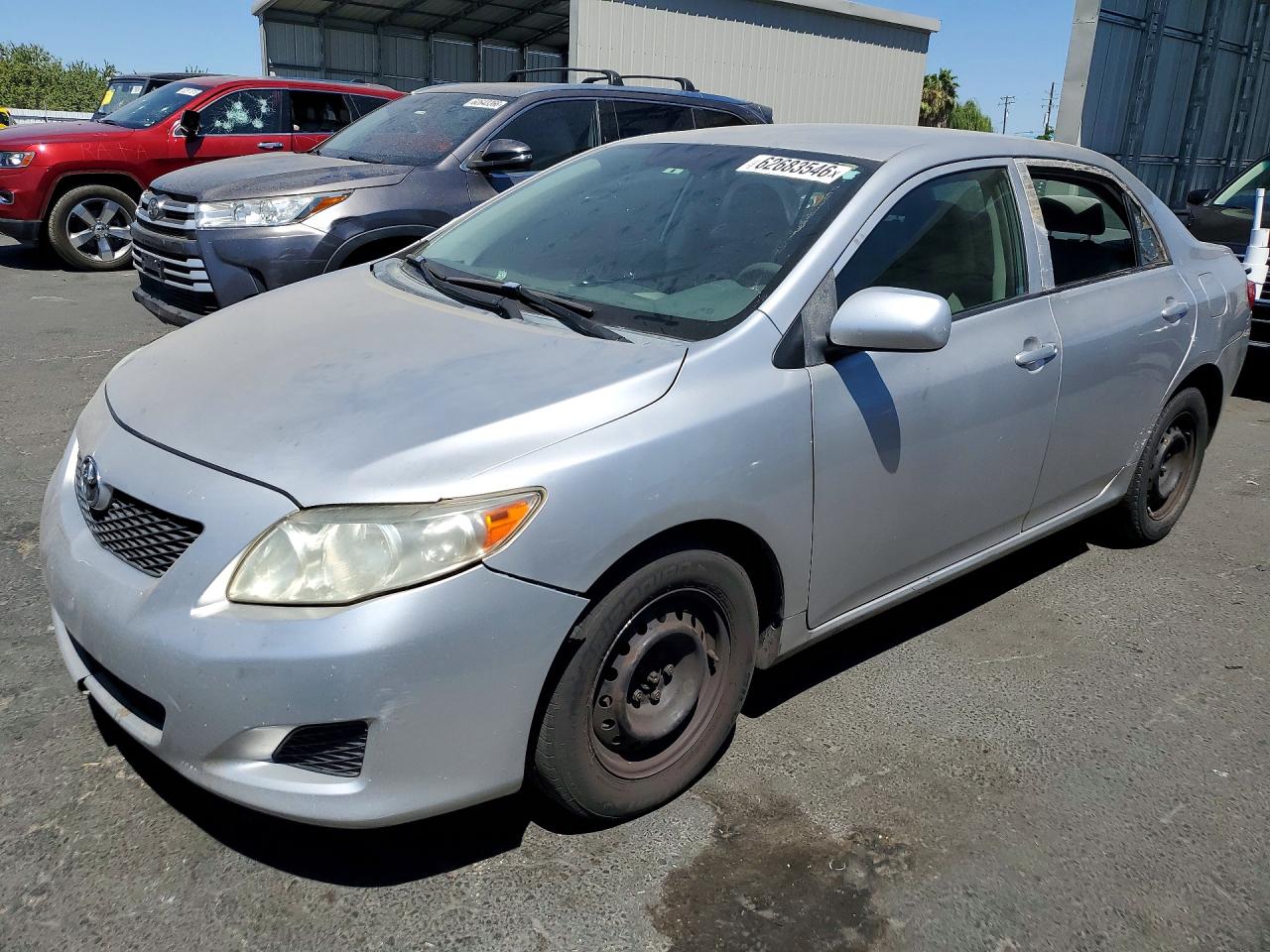 2010 Toyota Corolla Le Silver vin: 2T1BU4EE9AC394436