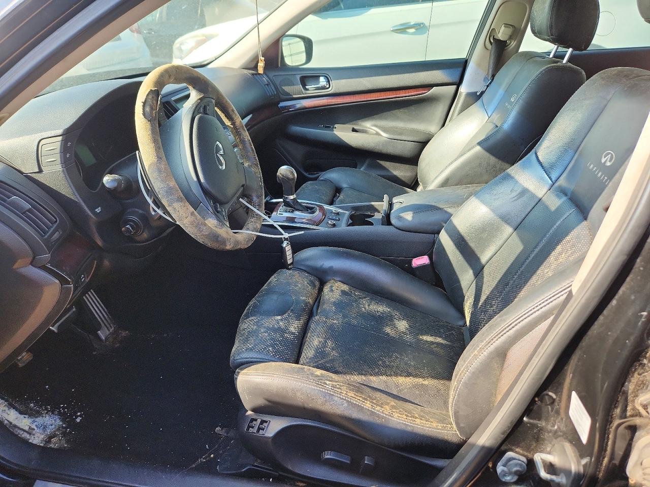2012 Infiniti G37 Sedan X Black vin: JN1CV6ARXCM681024