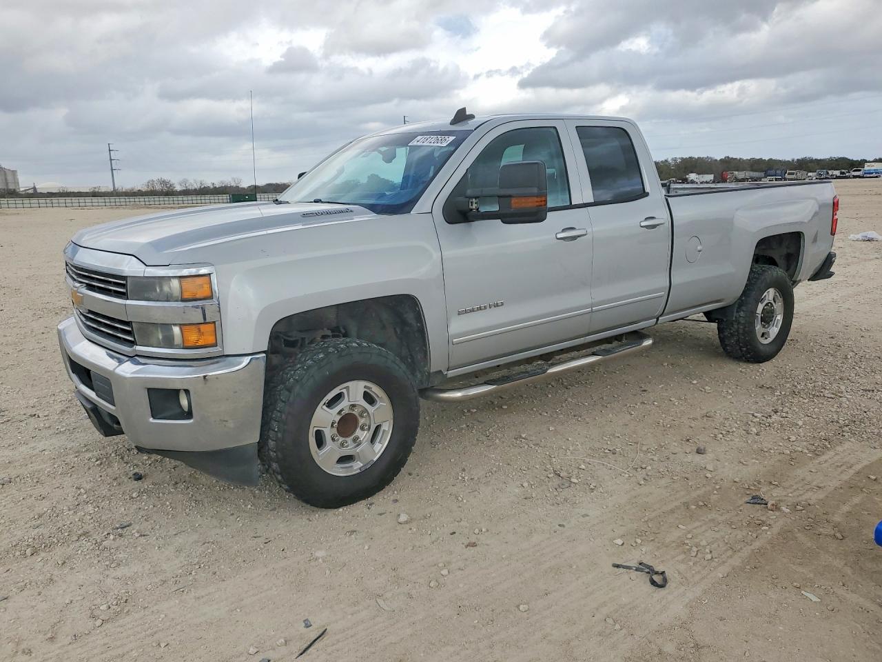 2015 Chevrolet Silverado C2500 Heavy Duty Lt Silver vin: 1GC2CVE86FZ539514