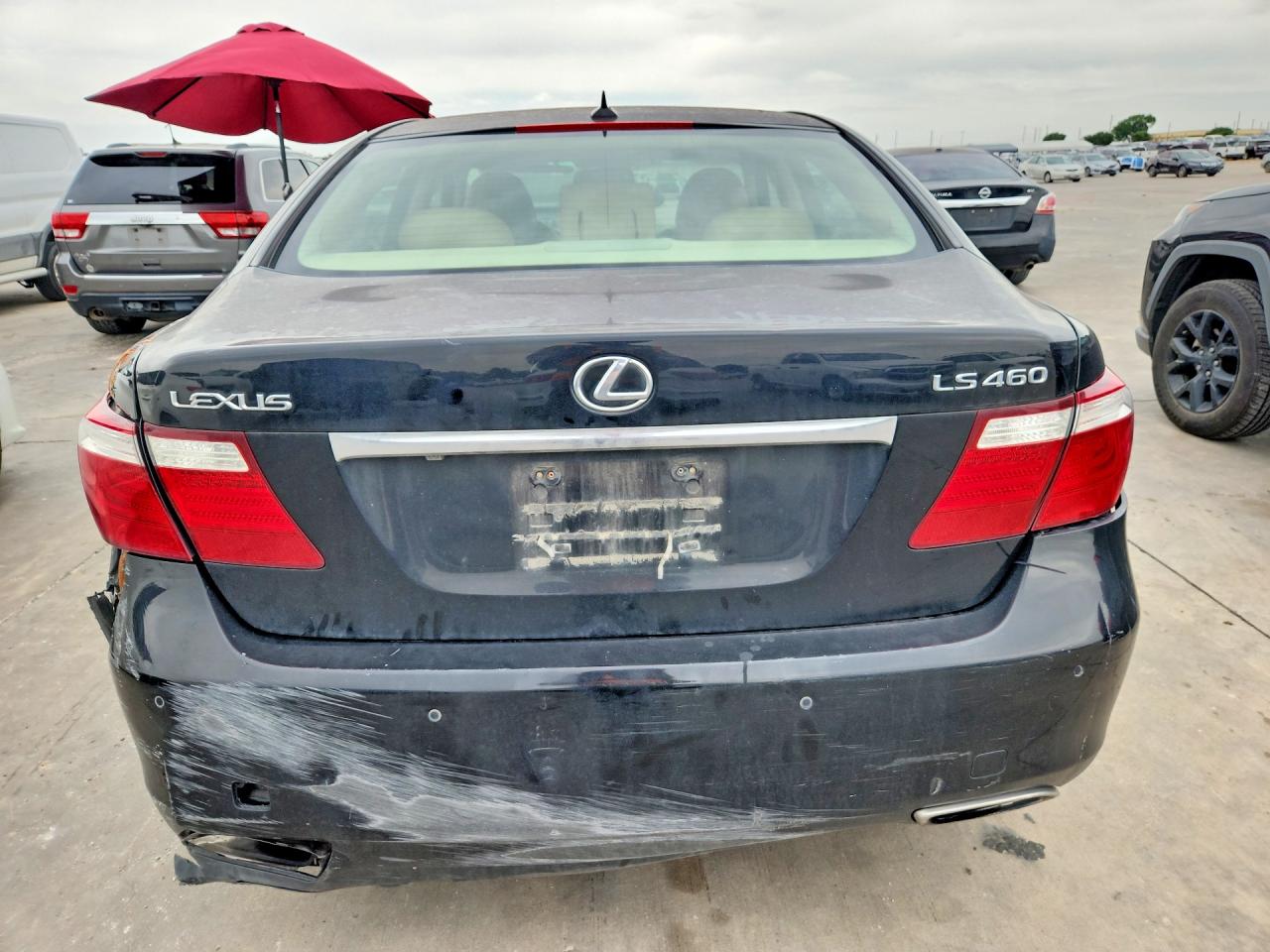 2008 Lexus Ls 460 Черный vin: JTHBL46F385061665