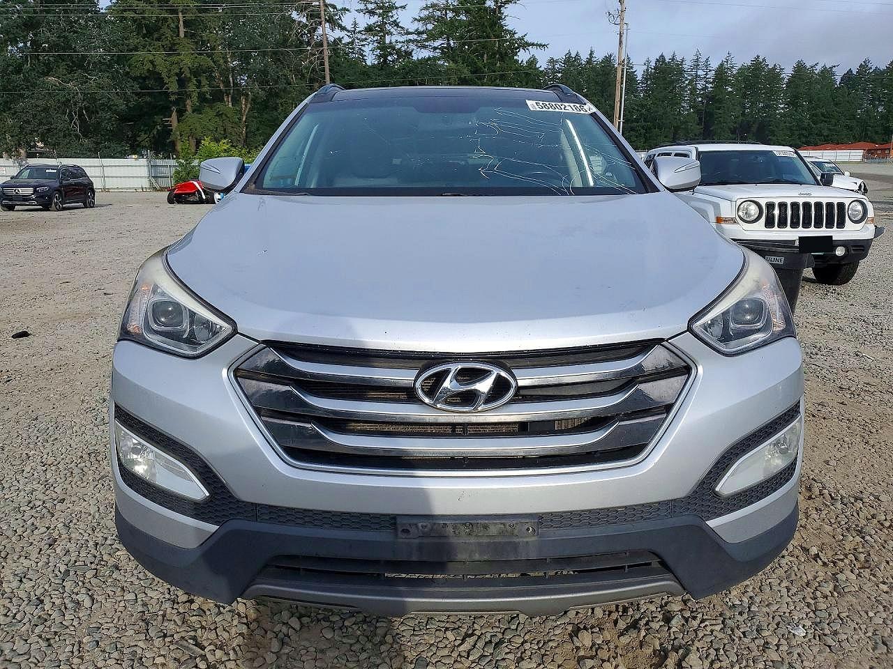 2015 Hyundai Santa Fe Sport 2.0t Silver vin: 5XYZWDLA0FG289742