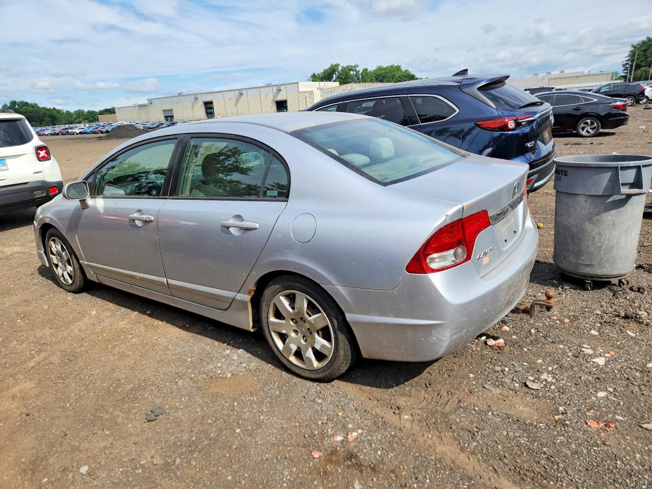 2009 Honda Civic Lx Silver vin: 2HGFA16519H314184