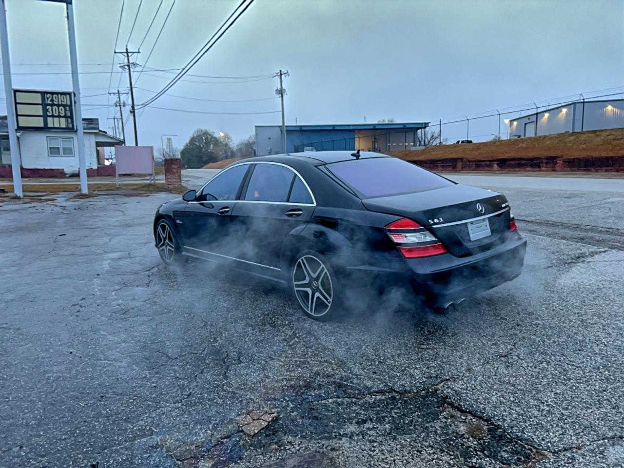 2009 Mercedes-benz S 63 Amg Black vin: WDDNG77X39A273024