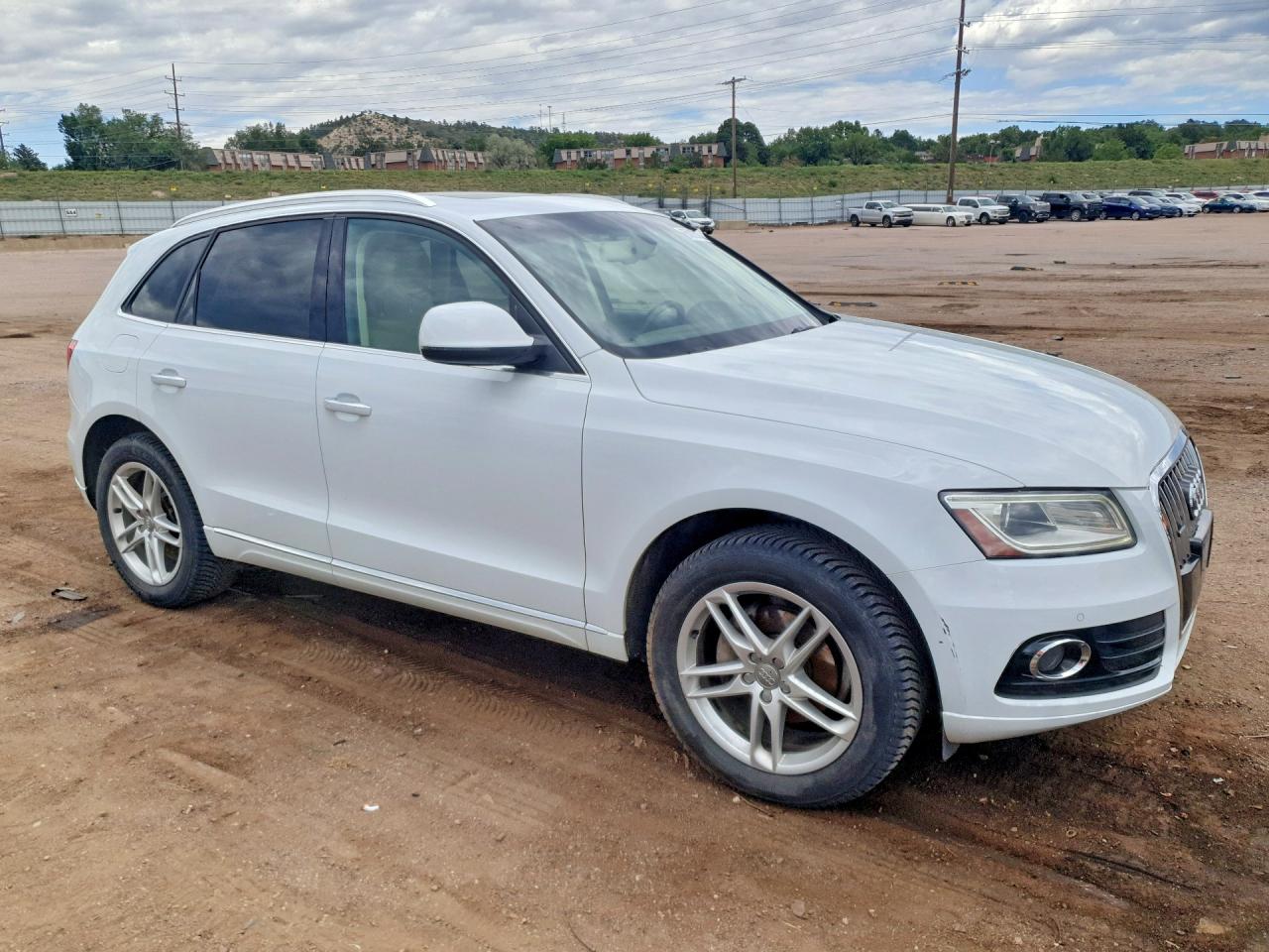 2015 Audi Q5 Premium Plus White vin: WA1LFAFP2FA026991