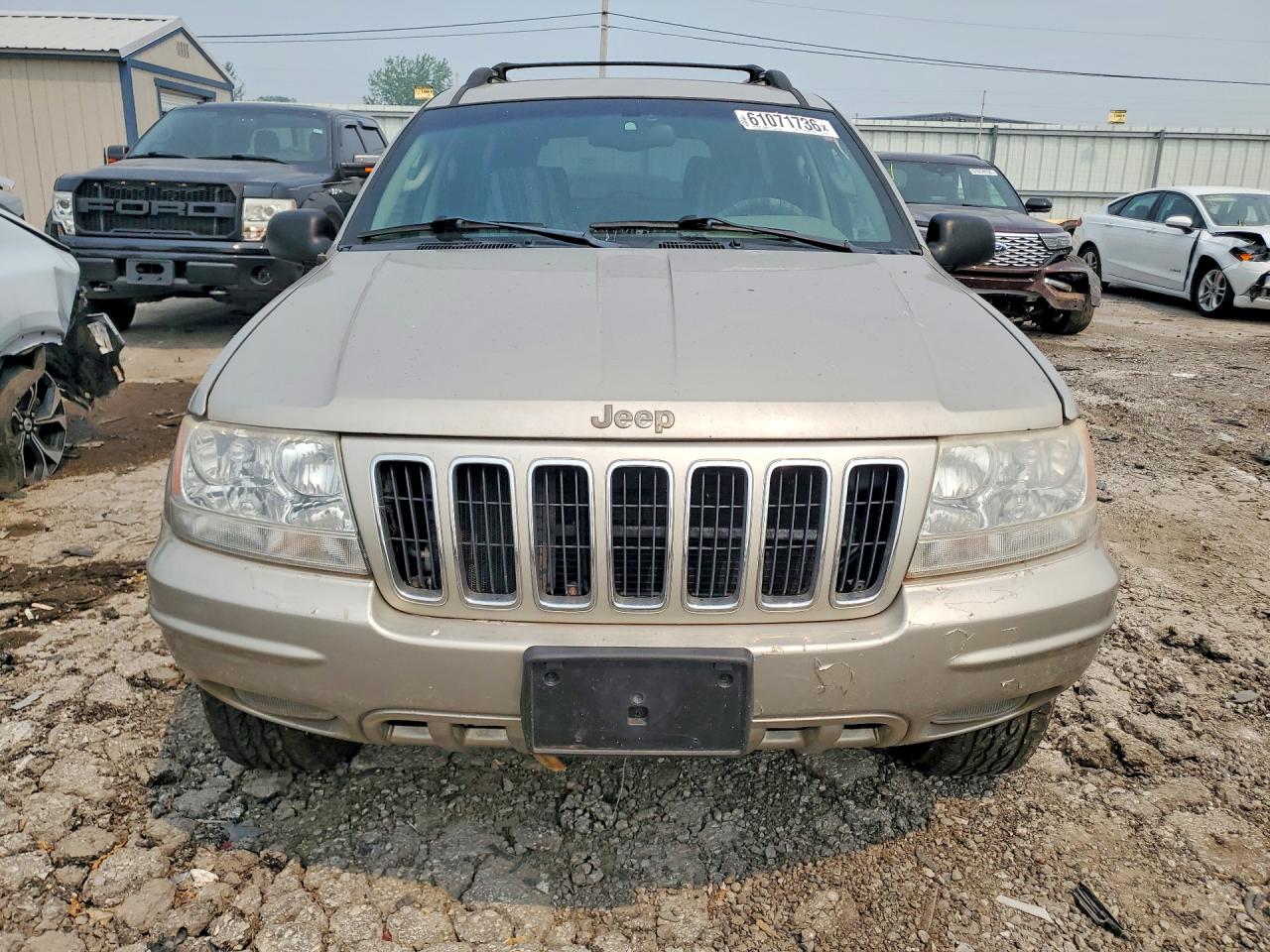 2003 Jeep Grand Cherokee Limited Tan vin: 1J8GW58N93C590298