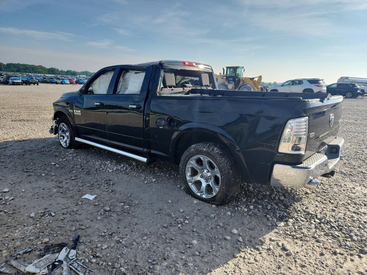 2015 Ram 1500 Laramie Black vin: 1C6RR7VT1FS707864