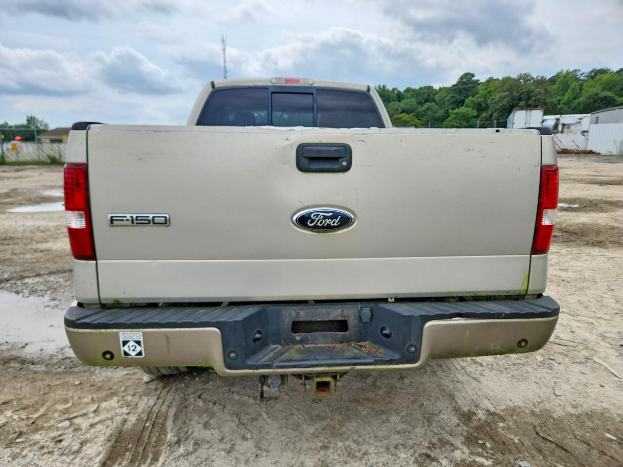 2006 Ford F150 Supercrew Tan vin: 1FTPW14566FB60155
