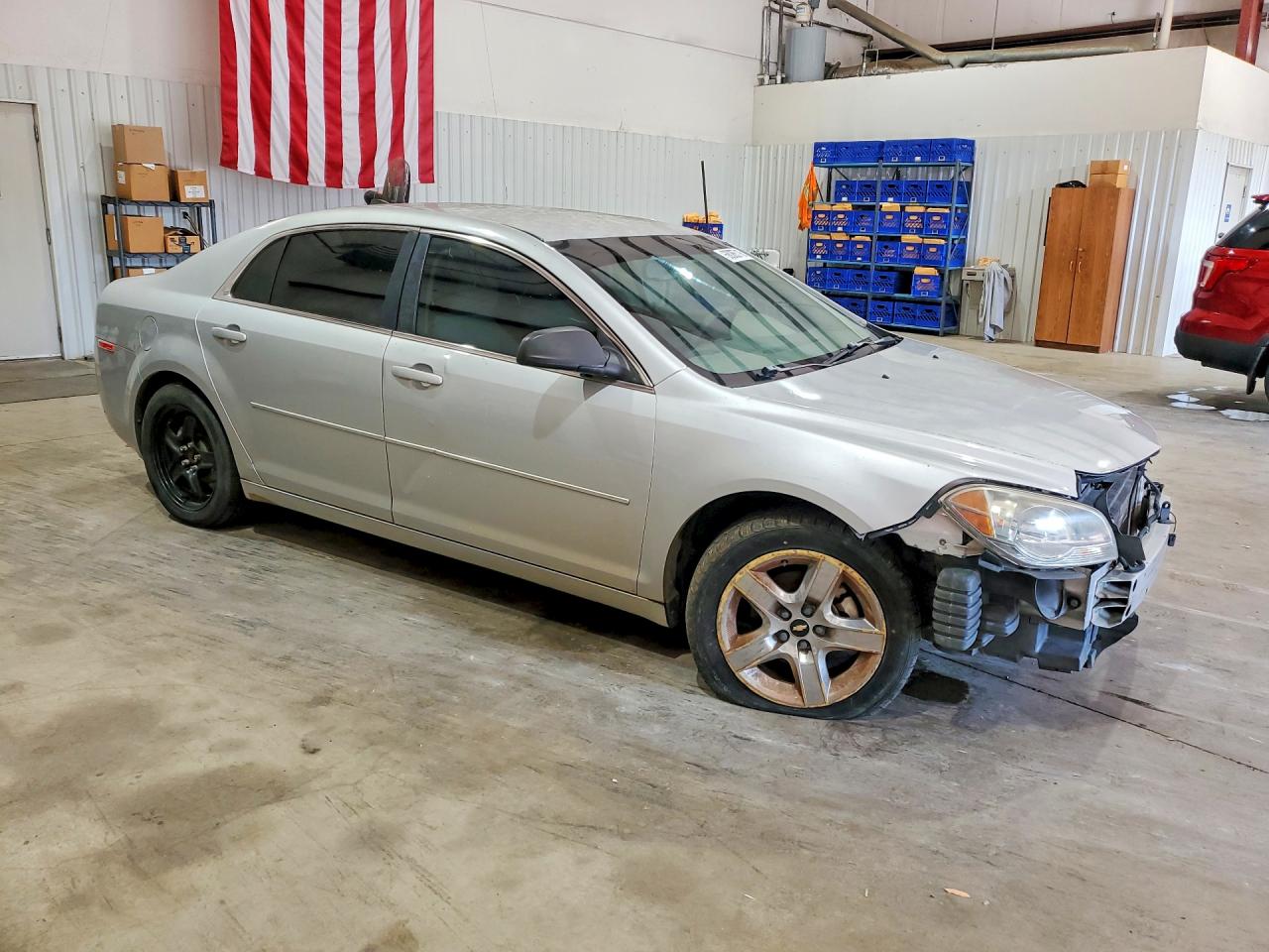 2012 Chevrolet Malibu Ls Silver vin: 1G1ZB5E03CF256585