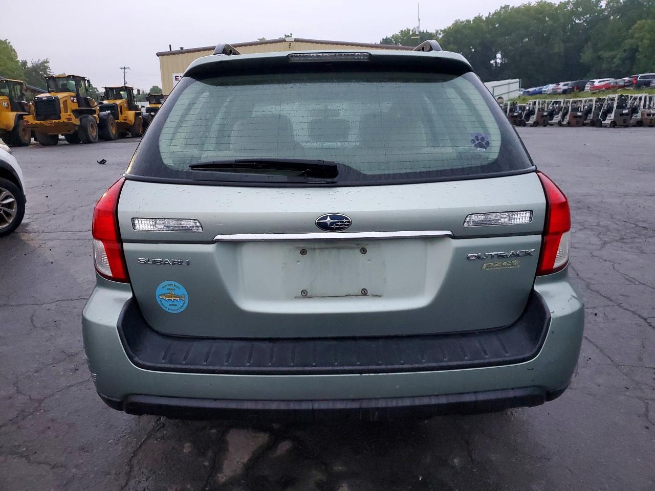 2009 Subaru Outback Teal vin: 4S4BP60C897318093