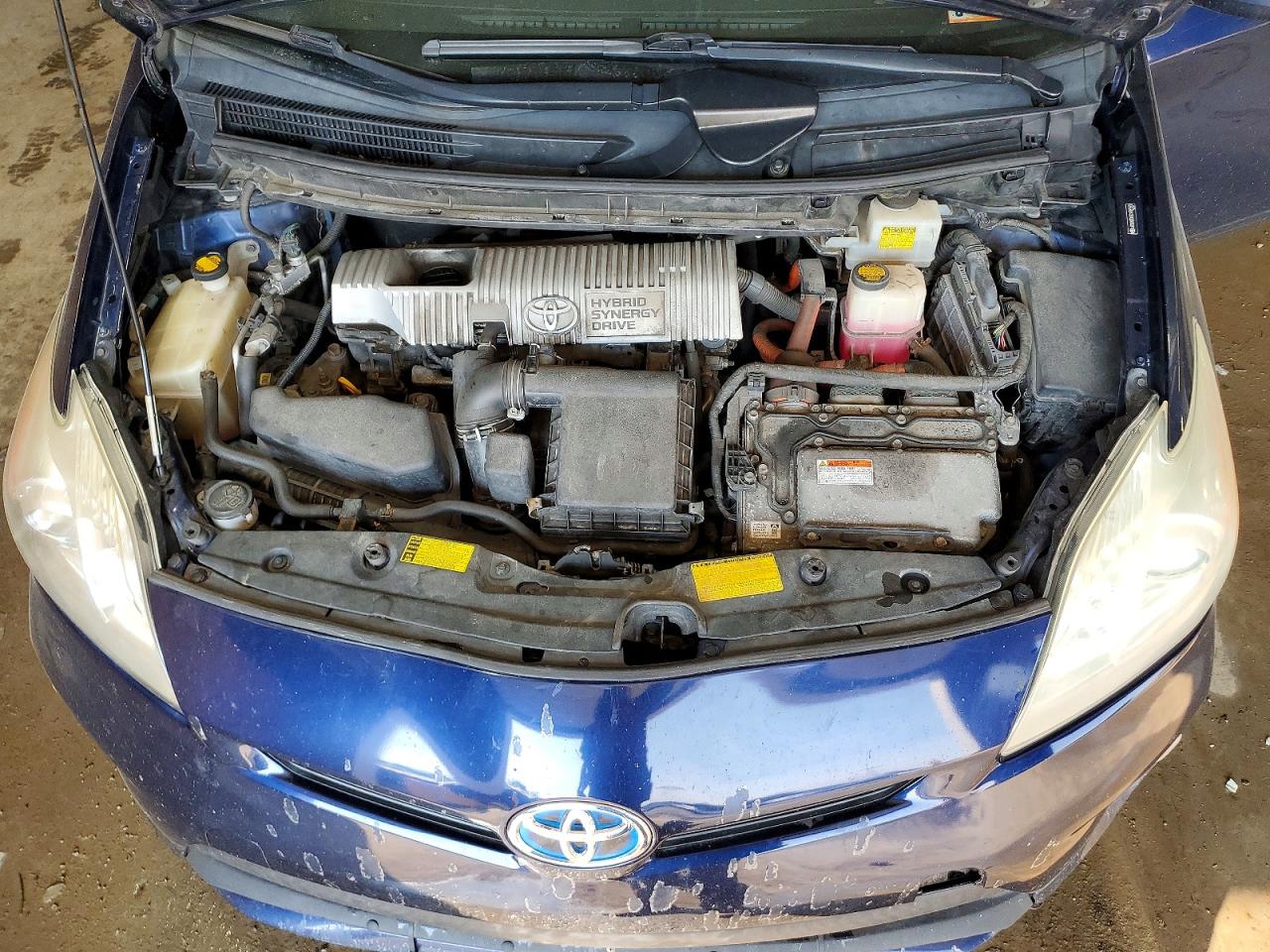 2012 Toyota Prius Three Blue vin: JTDKN3DU5C1481502