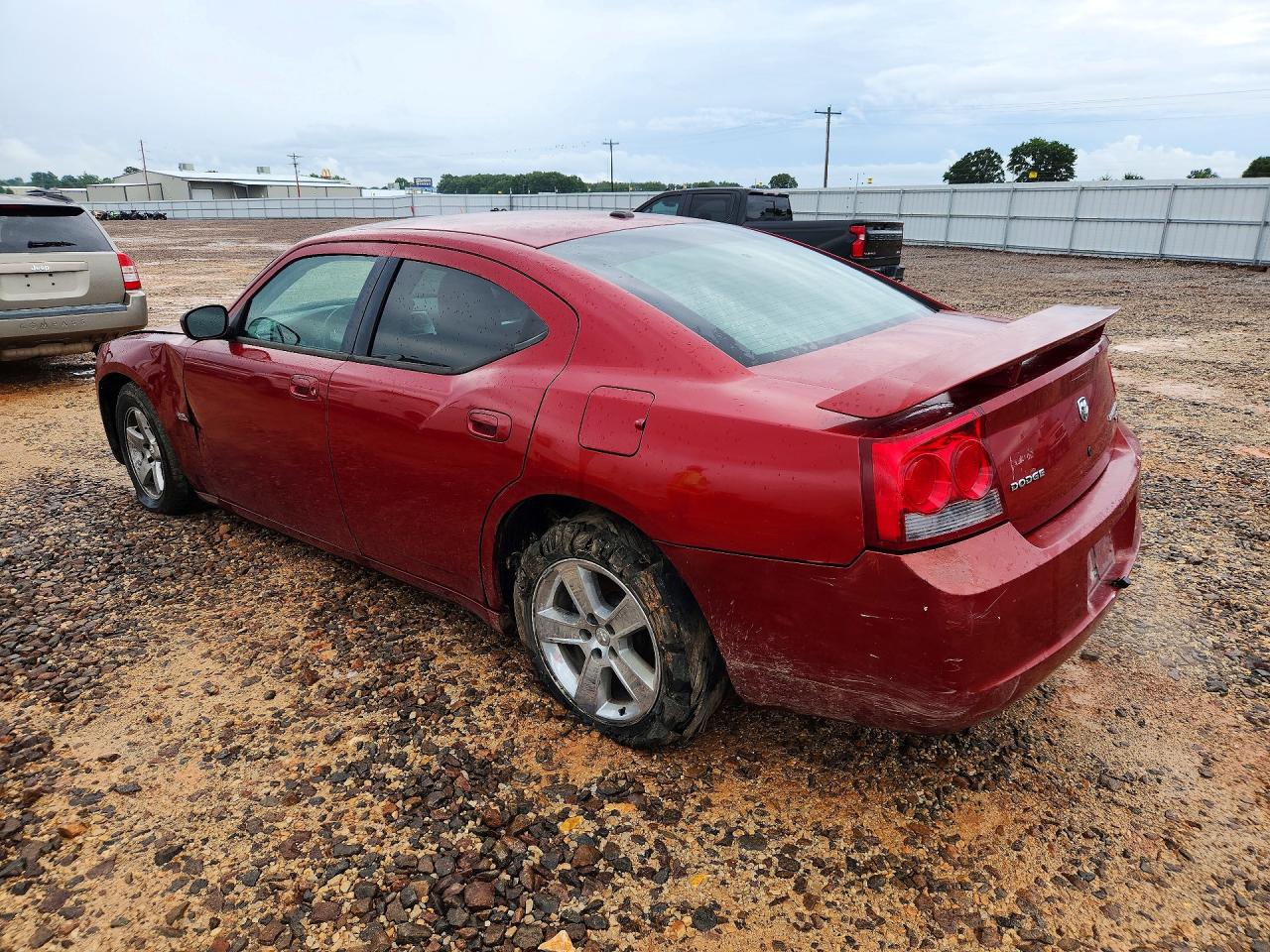 2009 Dodge Charger Sxt Red vin: 2B3KA33V49H525944