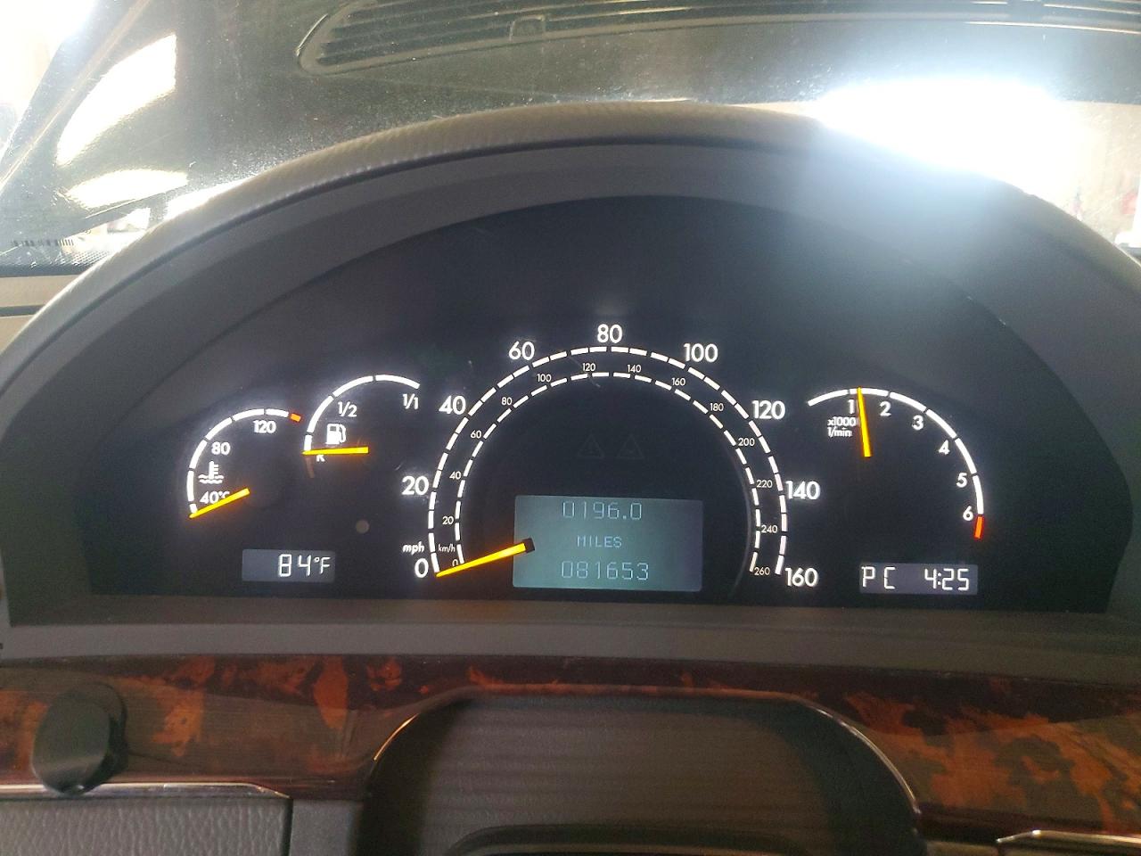 2006 Mercedes-benz S 500 4matic Black vin: WDBNG84J16A466833