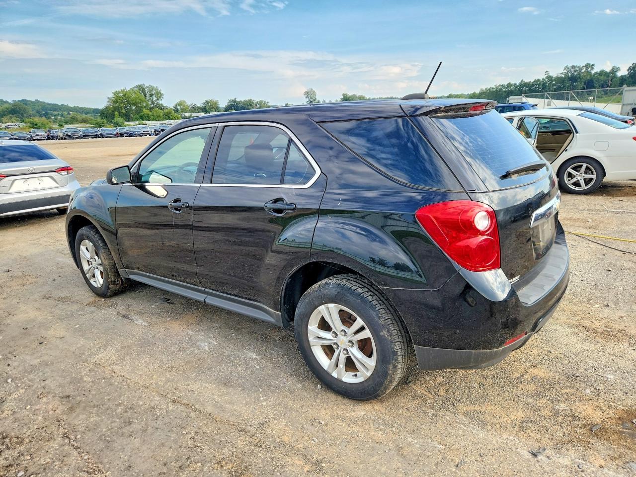 2015 Chevrolet Equinox Ls Black vin: 2GNALAEK3F1104031